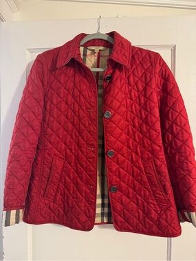 Burberry Quilted Jacket size Medium